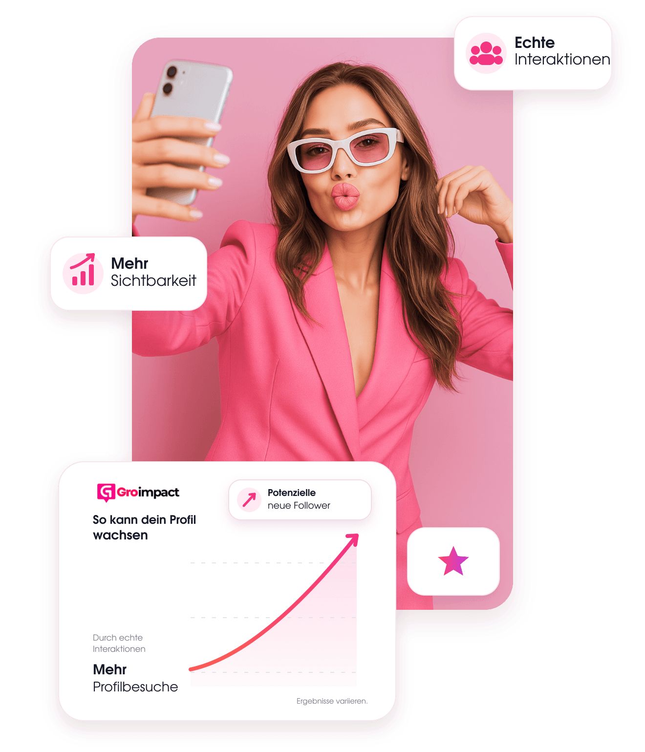 Instagram growth dashboard